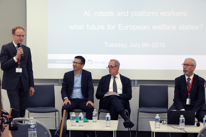 IA, robots et travailleurs des plateformes : l’avenir de la protection sociale en question