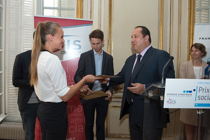 Remise du Prix 2015 de l'information sociale