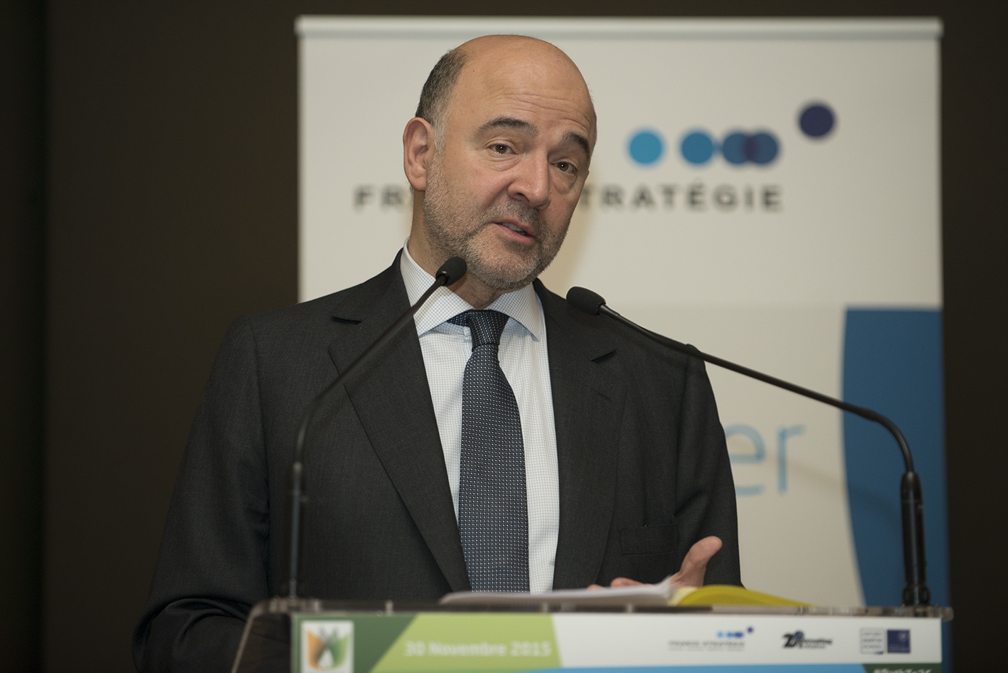 Pierre Moscovici, le 30 novembre 2015